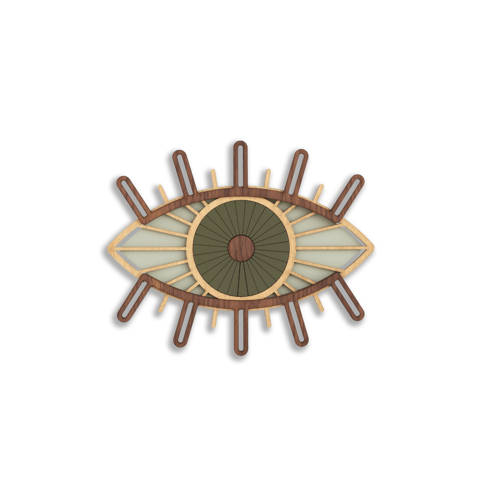 L’Oeil #18 + Grand Hamsa #2 (Set de 2) - Œuvre d'art originale de Tzachi Nevo